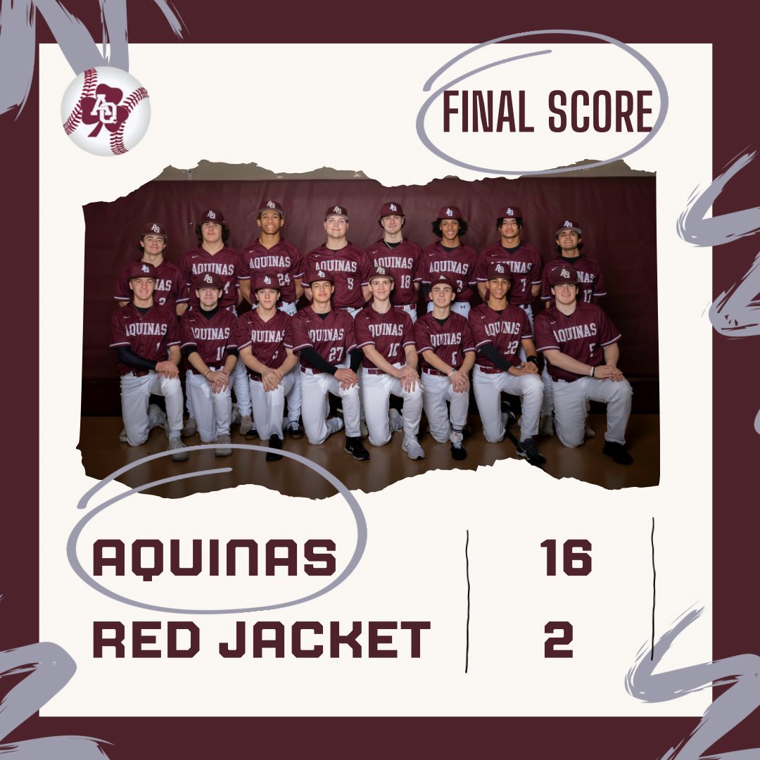 BaseballAq's tweet photo. AQ with the W today v. Red Jacket.  @MikeCalogero25 5 IP, 10 K; 2-3, RBI; Marotta: 3-3, 2 3B, 2 R, 6 RBI, 3 SB; Swift: 1-3, 3B, 3 RBI.  #AQProud ☘️⚾️
@AQ__Athletics @AQPrincipal @DaveEustis @jjdandc @PickinSplinters @baseballsectv @PrimetimeBall_ @NewYorkMaxPreps @gametime585 https://t.co/bRI9Go3fhp