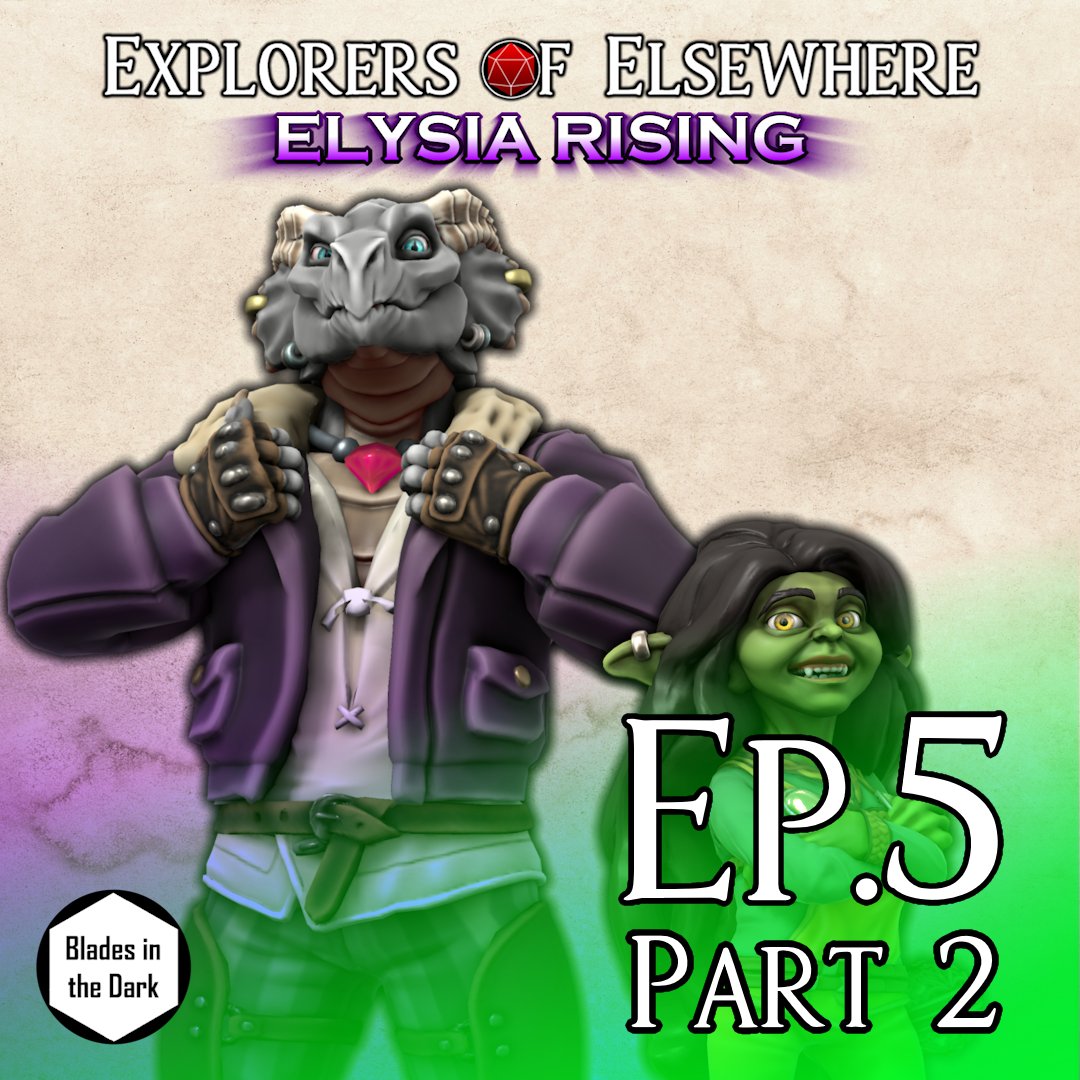 EoElsewhere's tweet image. The Crew plan a burglary against Freida's deranged rival, but no-one could have known how far he's fallen.

See how the new ep of our @bladesinthedark #actualplay unfolds on the EoE YT channel or on #podcast!

LINK: youtu.be/K4_U2M3Zadw

Like &amp;amp; sub for more!

#ttrpgcommunity