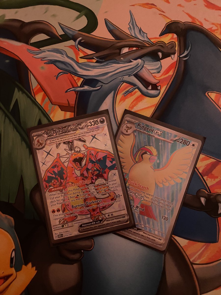 Won a cup and a challenge today playing Charizard.
Deck ran insane even thought it could maybe have some adjustments. 
Huge shoutout to <a href="/JoaoPiresTCG/">João Pires</a> and <a href="/GuiARCF/">Guilherme Fernandes</a> for being awesome ❤️
One step closer to Hawaii 🫡