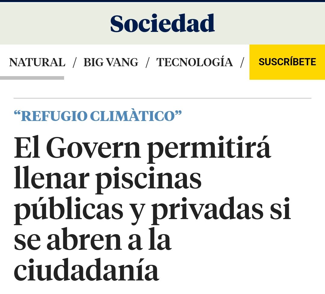 En @gencat están como un cencerro, abrir la piscina de tu casa a la gente. De verdad que no puedo más