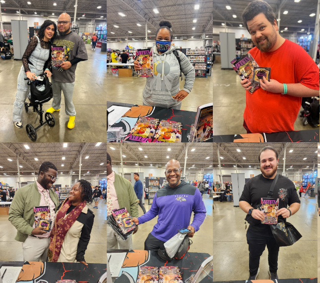 DaBrute00's tweet photo. Had a perfect day 1 at @biglickcomiccon! Thanks to all the ppl that checked out #TREBLETRW! #Brutalplanetcomics #indiecomics Shout out to @Mvrtinmpc @SupaDupaBats https://t.co/7hNgiRswPA