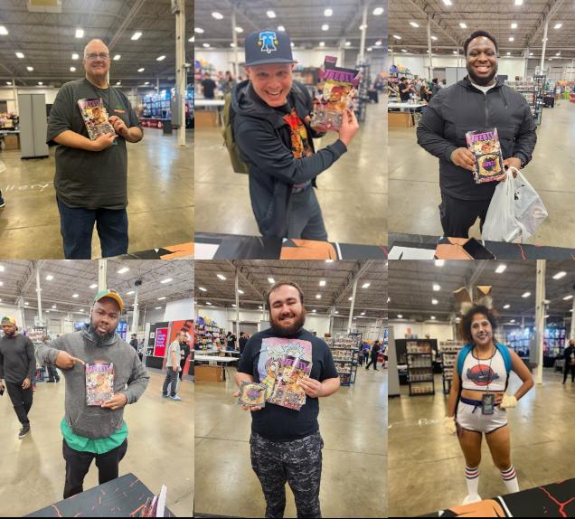 DaBrute00's tweet photo. Had a perfect day 1 at @biglickcomiccon! Thanks to all the ppl that checked out #TREBLETRW! #Brutalplanetcomics #indiecomics Shout out to @Mvrtinmpc @SupaDupaBats https://t.co/7hNgiRswPA
