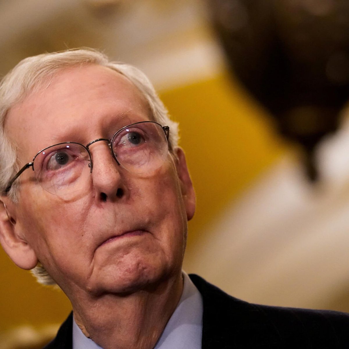 nicksortor's tweet photo. 🚨 #BREAKING: Sen. Mitch McConnell responds to Iran’s attacks on Israel by DEMANDING aid for Ukraine
McConnell says we must pass his $100+ BILLION aid bill so that we “can provide overdue lethal assistance to Ukraine”
These people have ZERO shame. https://t.co/CFAzc7OfQJ