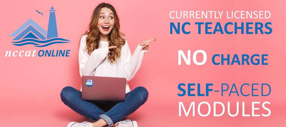 #NCCAT Online new courses start April 15th. These self-paced modules offer valuable professional development opportunities. Register now to expand your professional development and enhance your teaching skills.
More at tinyurl.com/6mc8z3sj
