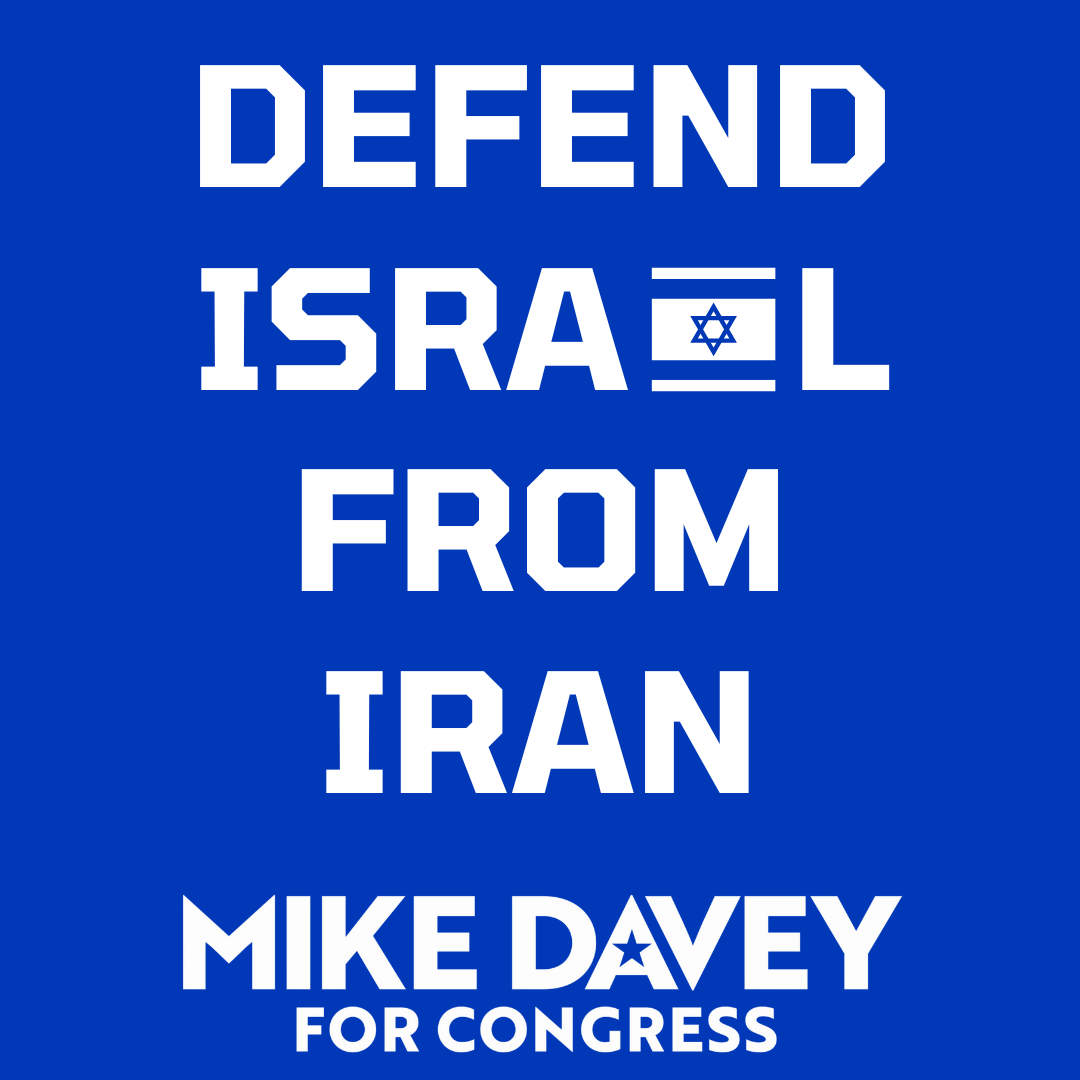 I strongly denounce Iran's attack on Israel and stand firmly with the Israeli people. We must #DefendIsraelFromIran