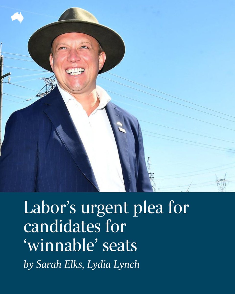 Queensland Labor is struggling to recruit candidates for seats the party considers ‘winnable’ at the October state poll, after the Miles government suffered massive swings in recent by-elections: bit.ly/3W415dE