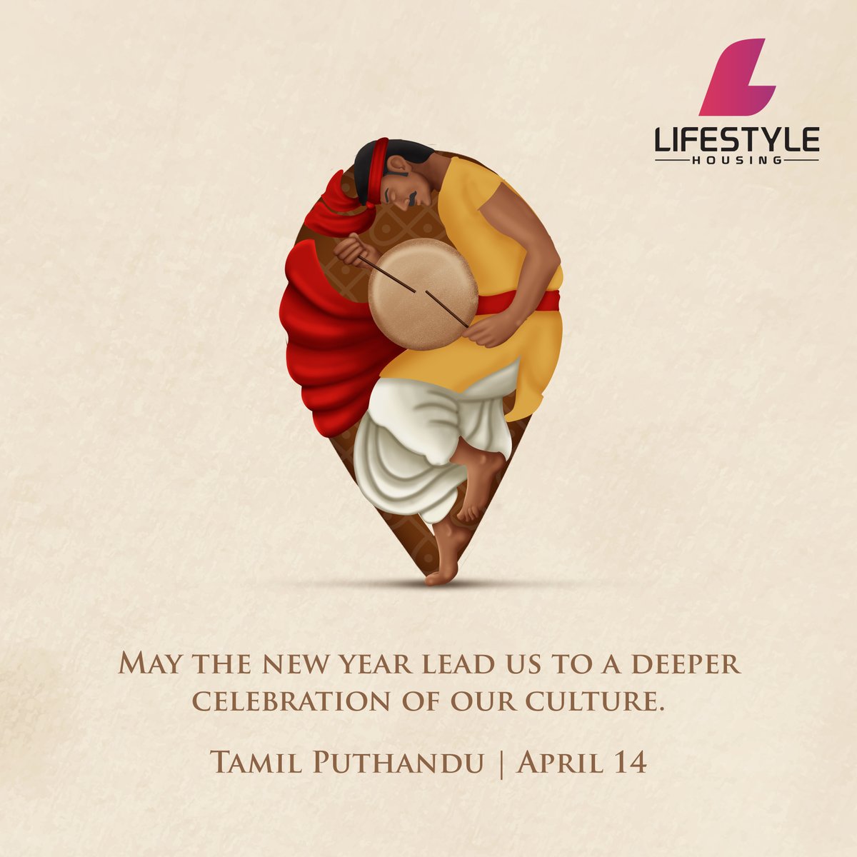On this auspicious day of Tamil Puthandu, let's raise a virtual vibhuti (holy ash) to a year filled with cultural exploration and appreciation. May we continue to cherish the traditions that bind us together.
#lifestylehousing  #TamilPuthandu #HappyTamilNewYear