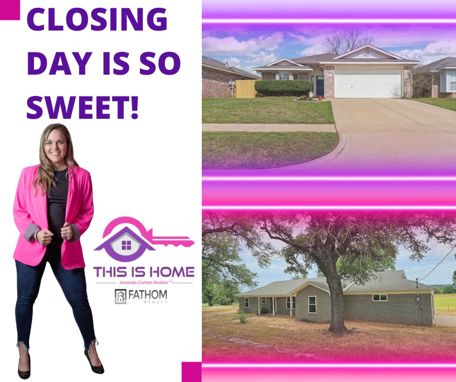 So grateful to my clients for choosing me to help sale and buy their homes.  This was an amazing experience and I wish many new memories for the years to come!  I would love to help you too!  Give me a shout 817-933-8217#welcomehome #buyandsell #thisishome