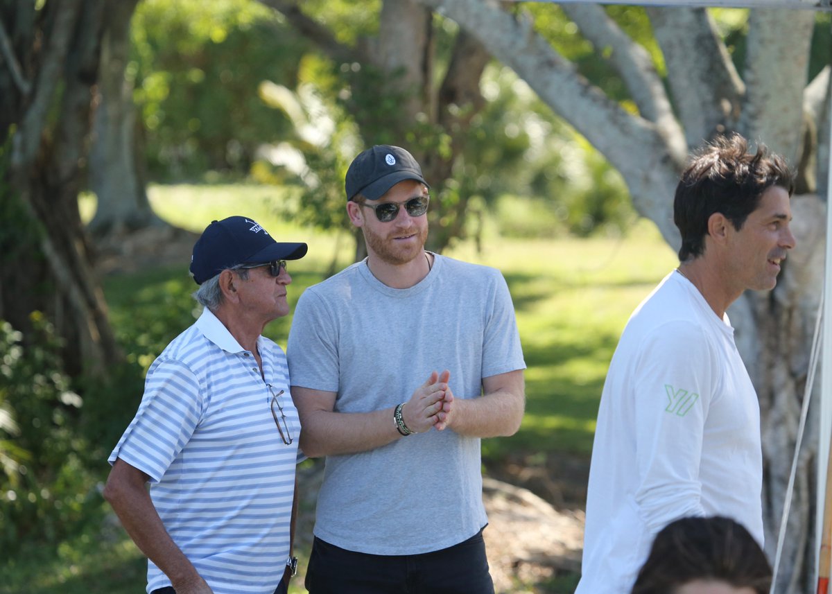 Just a regular day at polo.👑Nothing to see here.

#PrinceHarry #DukeOfSussex #NationalPoloCenter #WellingtonFL #WellingtonFlorida #ThePalmBeaches #PalmBeachFL #PoloPlayer #PoloVibes