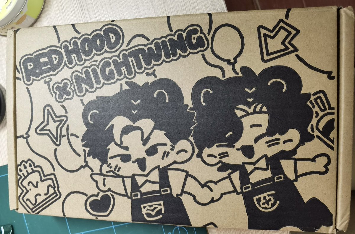 nighthoodzine's tweet photo. Check out shipping box designed by @BADPOOL_R 
All three physical bundles will be shipped in these cute boxes (with a poly bag to protect it from the elements)
#jaydick #jaydickzine #zinemerch https://t.co/xQnerZih8o