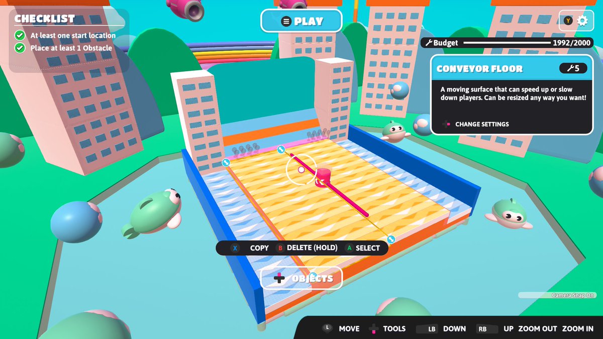 Cr0noFG's tweet photo. This is the first map of Season Symphony 2:
Square Survivors! 🤖🫧🐬🌎🐉 Description: Survive on the conveyor belt to Qualify! 👑
Code: 9443-1640-8969 💾
16 Players 🎮
5 Minutes ⏱️
#SquareUpFallJam #FallGuys #FallGuysCreative #FallGuysMaps https://t.co/sQTN1hBLMn