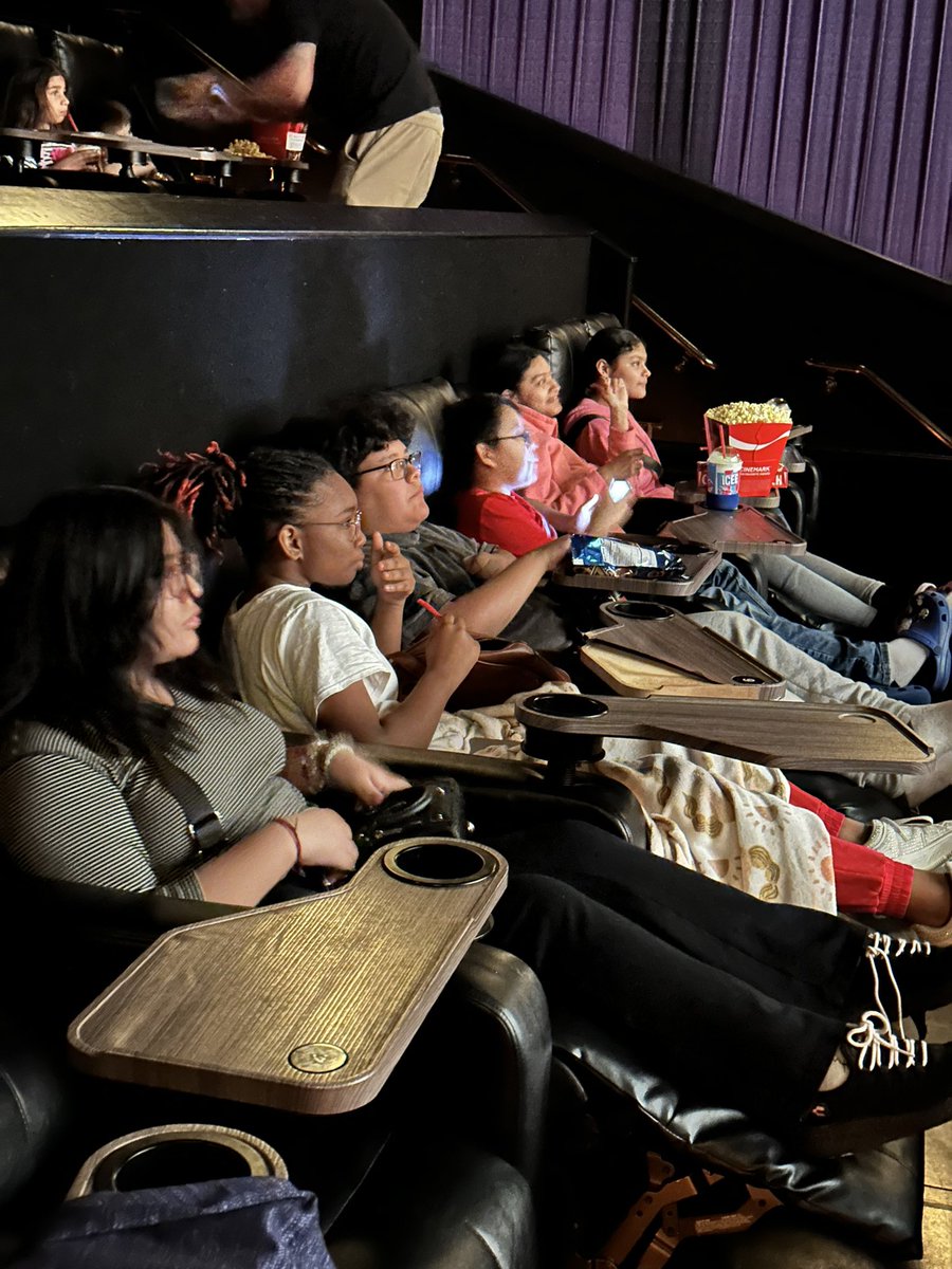 LibraryWildcats's tweet photo. Today was another excellent outing for Books to Silver Screen Club. We all agree that @GBFrozenEmpire is a great companion to All the Lovely Bad Ones. We also had an alumnus return to join us. #pisdreads #wildcatsread #wildcatlibrary #bookclubs #schoollibraries #schoollibrarians https://t.co/hc3SmxUWiO