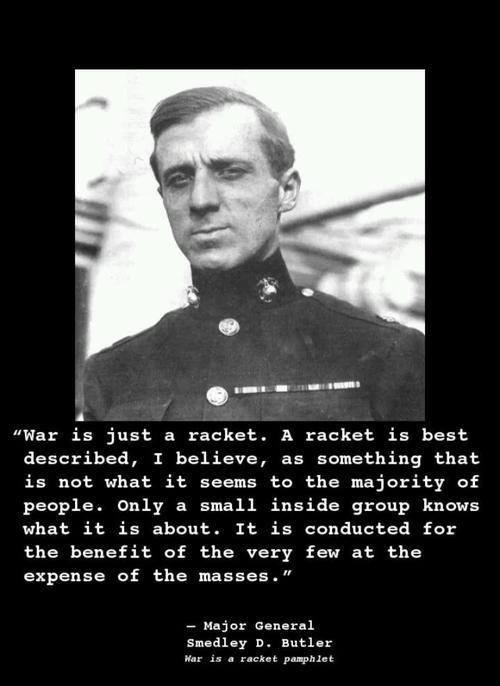 'War is a racket' by Major General Smedley D. Butler Free PDF Download archive.org/details/WarIsA…