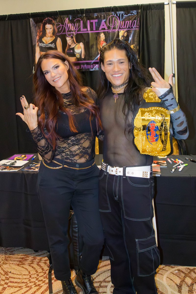 Team Xtreme!
@AmyDumas 
@JEFFHARDYBRAND 
#hardyboyz 
@wrestlecon