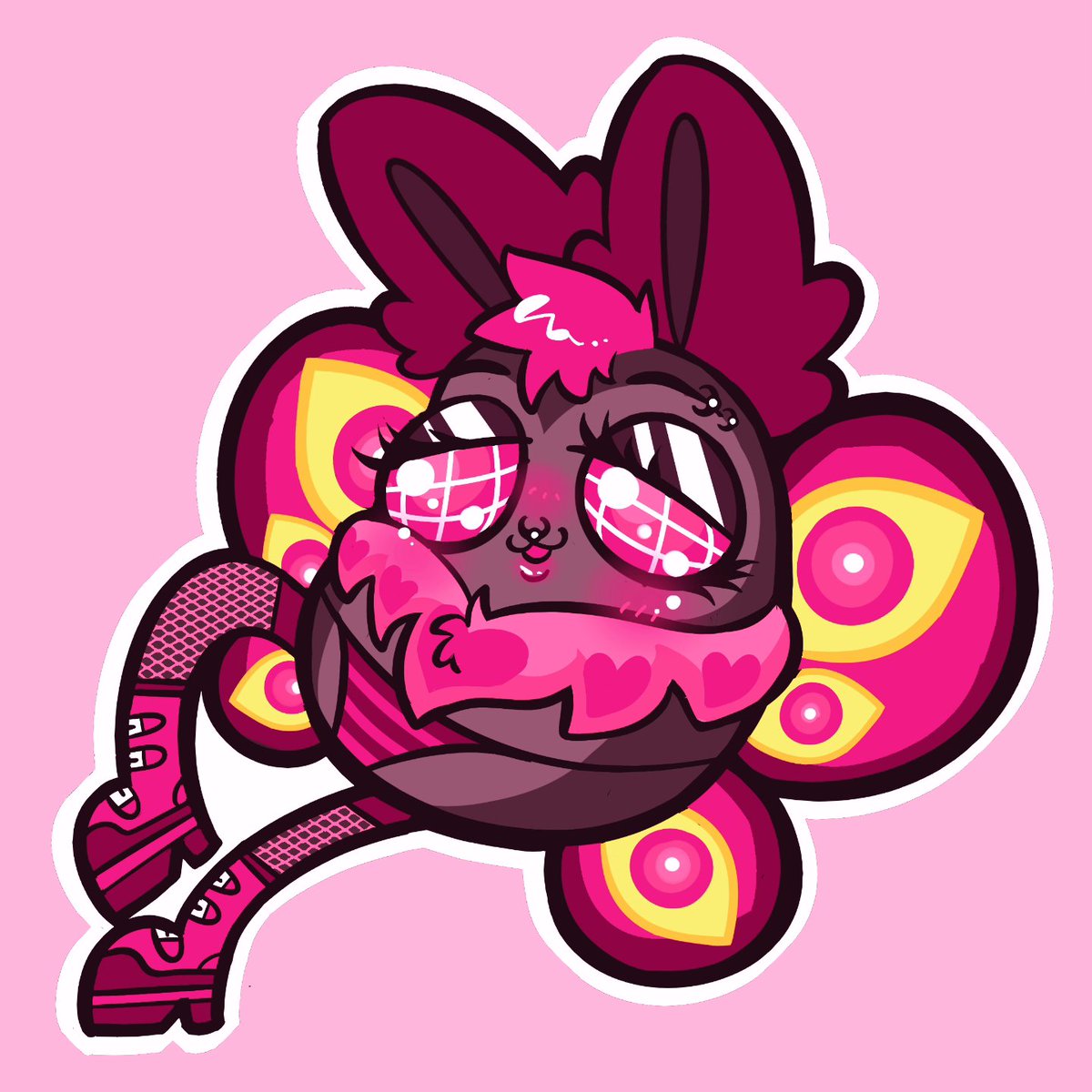 PIN UP MOTHMAN/PIN UP MOTHMA'AM
👁👁     👁👁
  ~ ~        🫦
  🩲         👙
🥾🥾     👠👠

Both these babes are coming to a shop near you soon... keep your peepers peeled 👀