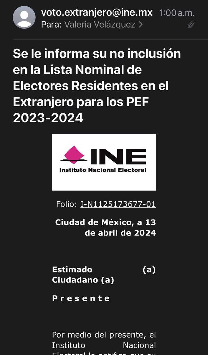 valevelazquezp's tweet photo. @INEMexico puedes explicarme porque no me das mi derecho de votar???? 😡 https://t.co/RHkt26aKvn