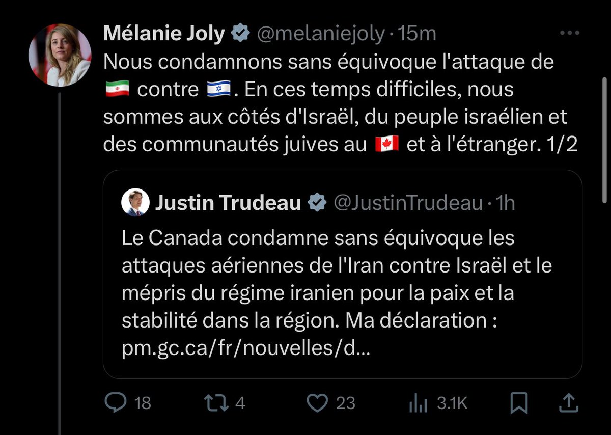 Why does Mélanie Joly’s team think Francophones require emojis in their foreign diplomacy?