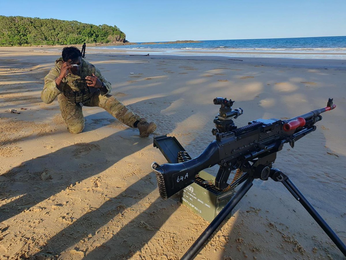 There are worse places to train! 1RAR DFSW PL