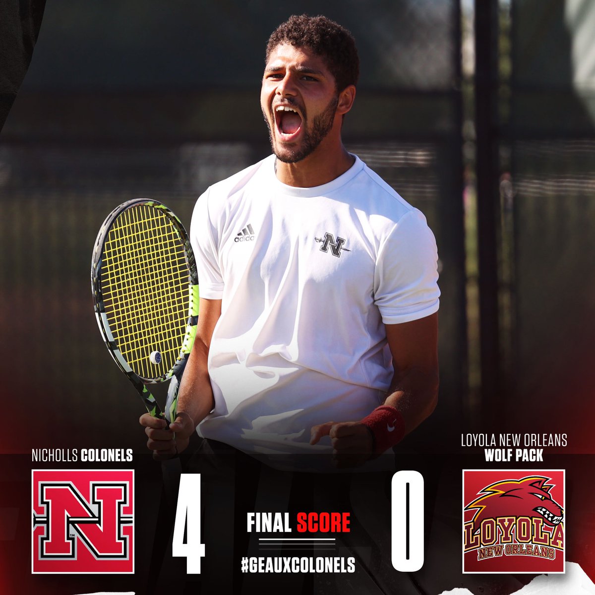 Senior Day Dub #geauxcolonels