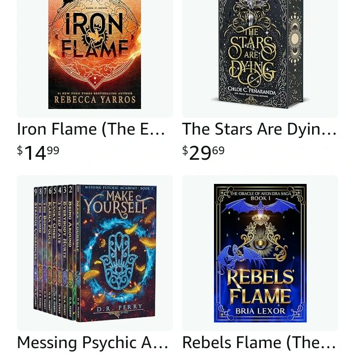 BriaLexor's tweet photo. Amazon is placing Rebels Flame with #dragons & #psychic books. I'm cool with that. #Theoracleofaeondrasaga #enemiestolovets #nafantasy #rt
https://t.co/vvgIO4xpzH https://t.co/zqEQWqhVwI