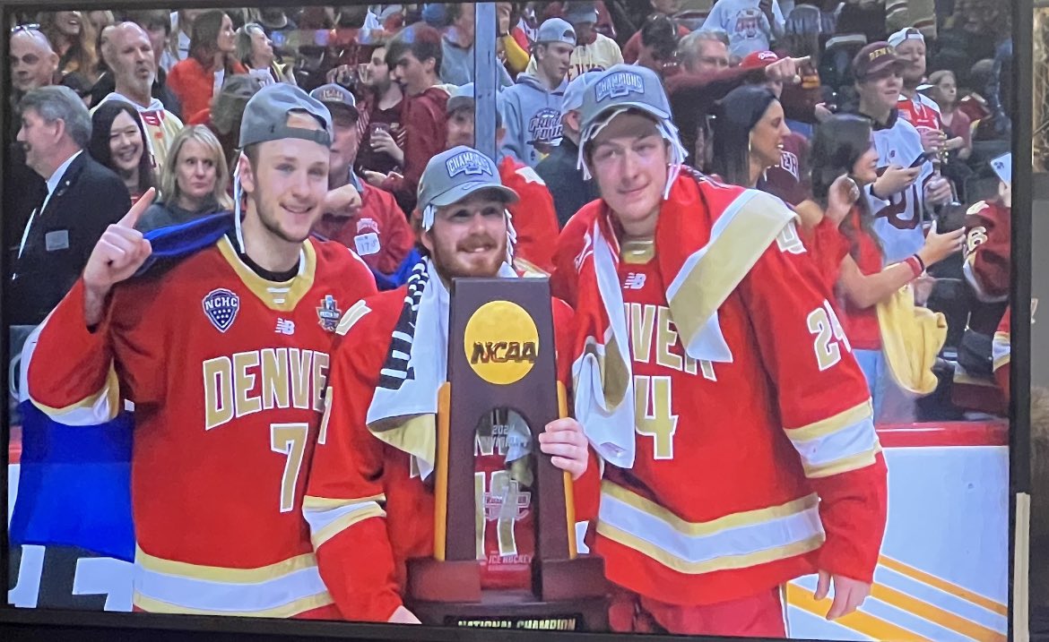 Just a few Colorado kids celebrating an NCAA championship together