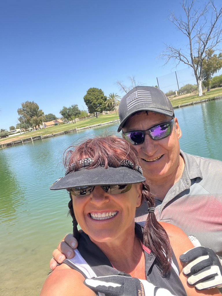 CanChaserFergie's tweet photo. Great time golfing with good friend today! Besides the coyote and squirrels, we saw a cute little gosling tucked under her mamas wing 🙂#AzGolfGirl #Golf #Golfer #Outside #Happy #Sunshine #Spring #Smile #Exercise #OdysseyPutter #Ping https://t.co/EAq2FSqTbk