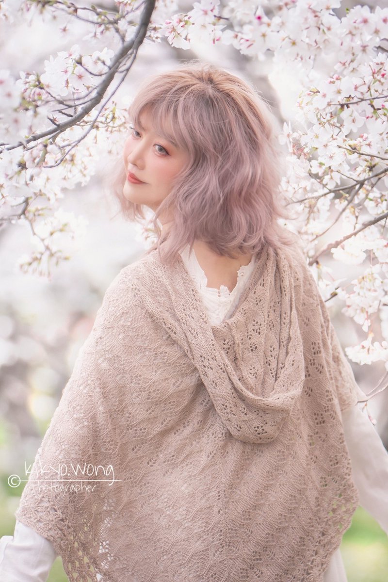 🌸薄花桜🌸 桜に合うよう透明感を意識してヘアメイクさせて頂きました🌸 model cocoro