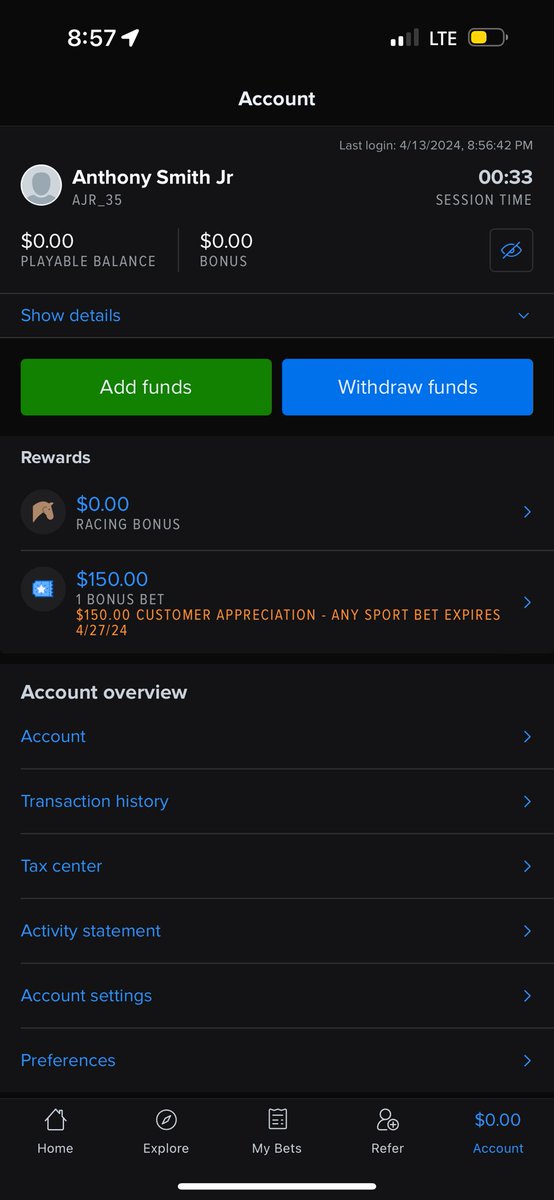 antfromcle's tweet photo. @ChrisBurgh12 @MarloLocks @BigTunayo @oc2point0 @FanDuel @FDSportsbook I got some of it back https://t.co/nWBn70Y4YM