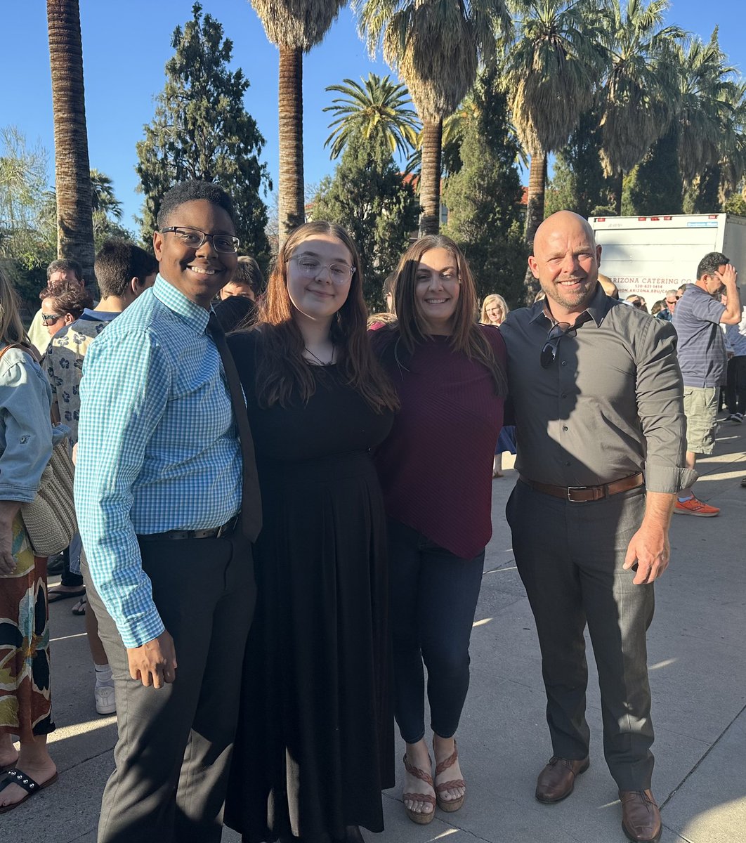 Congratulation to Isabel Dupis who played 6th chait trumpet in All State Band tonight at the University of Arizona.