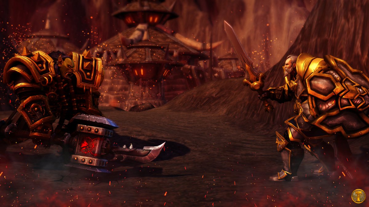 Orgrim Doomhammer VS Anduin Lothar #Warcraft #worldofwarcraft