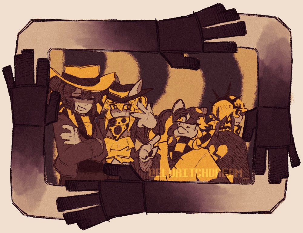 EldritchDream_'s tweet photo. ⚠️ TRAFFIC JAM ⚠️

The #MutedRainbows kids are running people over someone go get them

[ #UndertaleYellowSunshine 🌈☀️ #RustyRedemption 🌸✨ ] https://t.co/R3W4fnwVsh