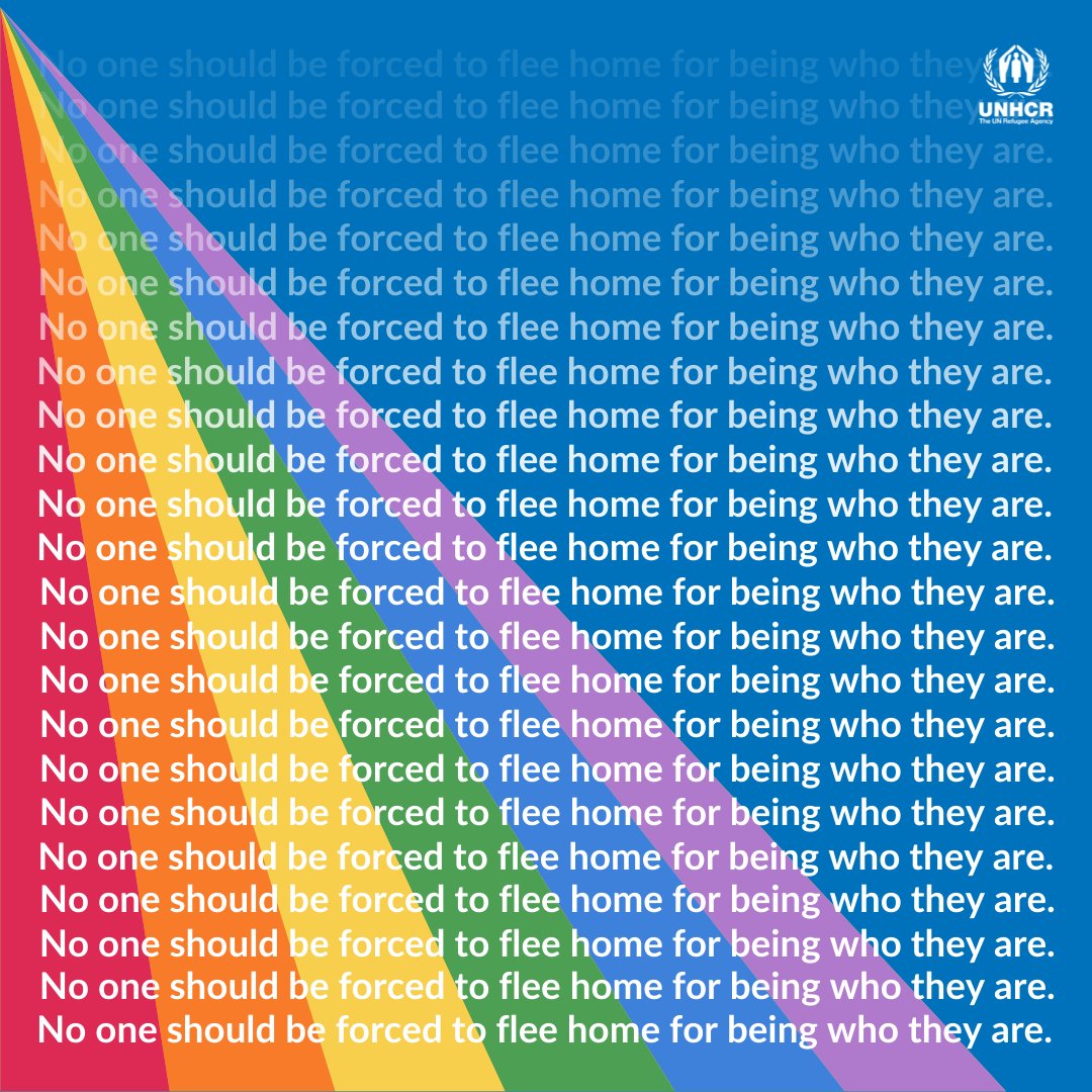 No matter who we are, or who we love, we all have the same human rights.