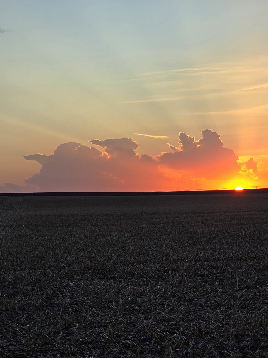 Tonight's Minnesota sunset