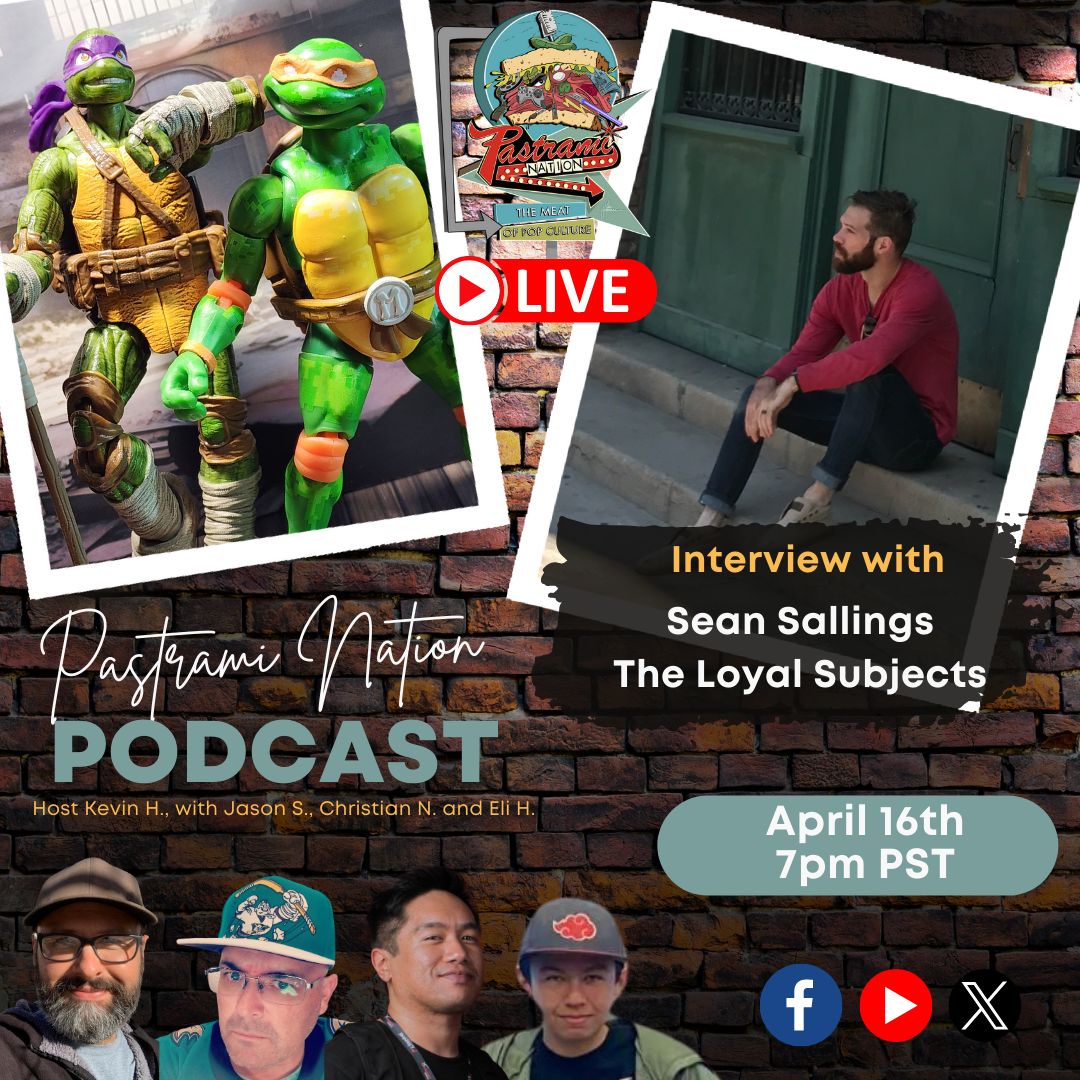 🎙️🌟 Get ready for something special! Don't miss our latest Pastrami Nation Podcast episode, where we're sitting down with Sean Sallings from The Loyal Subjects! 🎧✨ 

Tune in and be part of the excitement! 

#Podcast #ExclusiveInterview #TheLoyalSubjects #Collectibles #BSTAXN