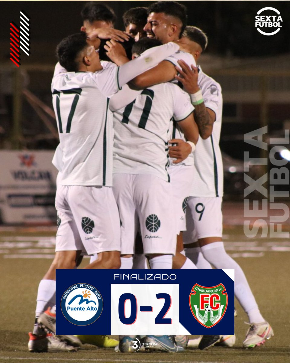 SextaFutbol's tweet photo. #TerceraA 🔴🏆 Chimbarongo pisa fuerte en el inicio de la Tercera División.

Los del Mimbre ya suman seis unidades, en sus dos primeros juegos.

37'⚽ Marcel Cortés
92'⚽ Francis Pérez

#PuenteAlto 0-2 @Chimbarongo_FC https://t.co/aTMgL5yMNm