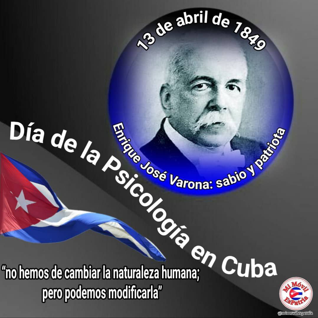 #AnapCuba 13 de abril Día de Psicología en Cuba. Felicidades. #CubaViveEnSuHistoria