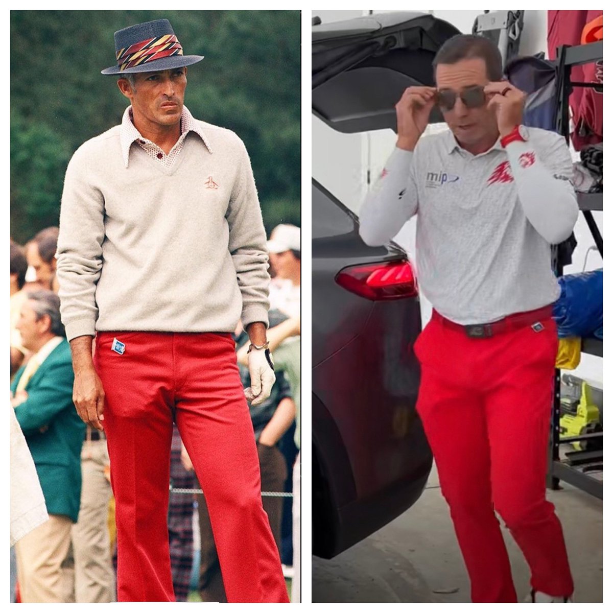 jeffowen1's tweet photo. @TheSergioGarcia rockin the red like Chi Chi Rodriguez!#Masters2024 #PGA @PGATOUR @TheMasters https://t.co/wDWFuRw85Z