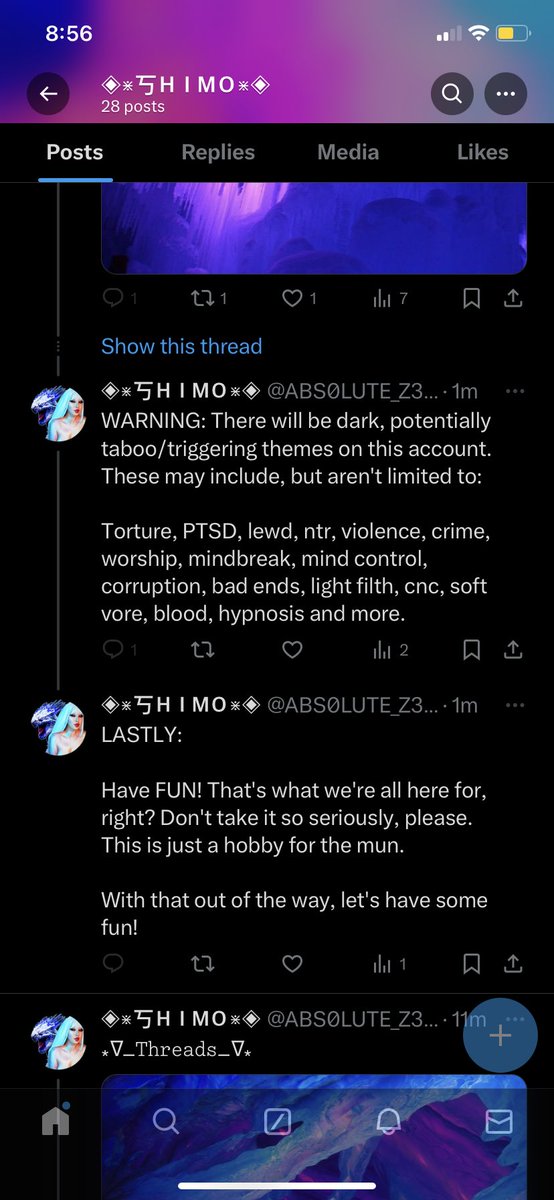 __W0RLDBL3ND3R's tweet photo. // TW: LEWD ACC WITH CONCERNING TAGS REFERENCING SA/R*PE. 

For anyone who’s SFW be careful here cause this is raising red flags with the things they’re into! Just be aware of them. 

It’s triggering to myself as a victim of SA. While they didn’t know—> https://t.co/2kRe7OOCsP