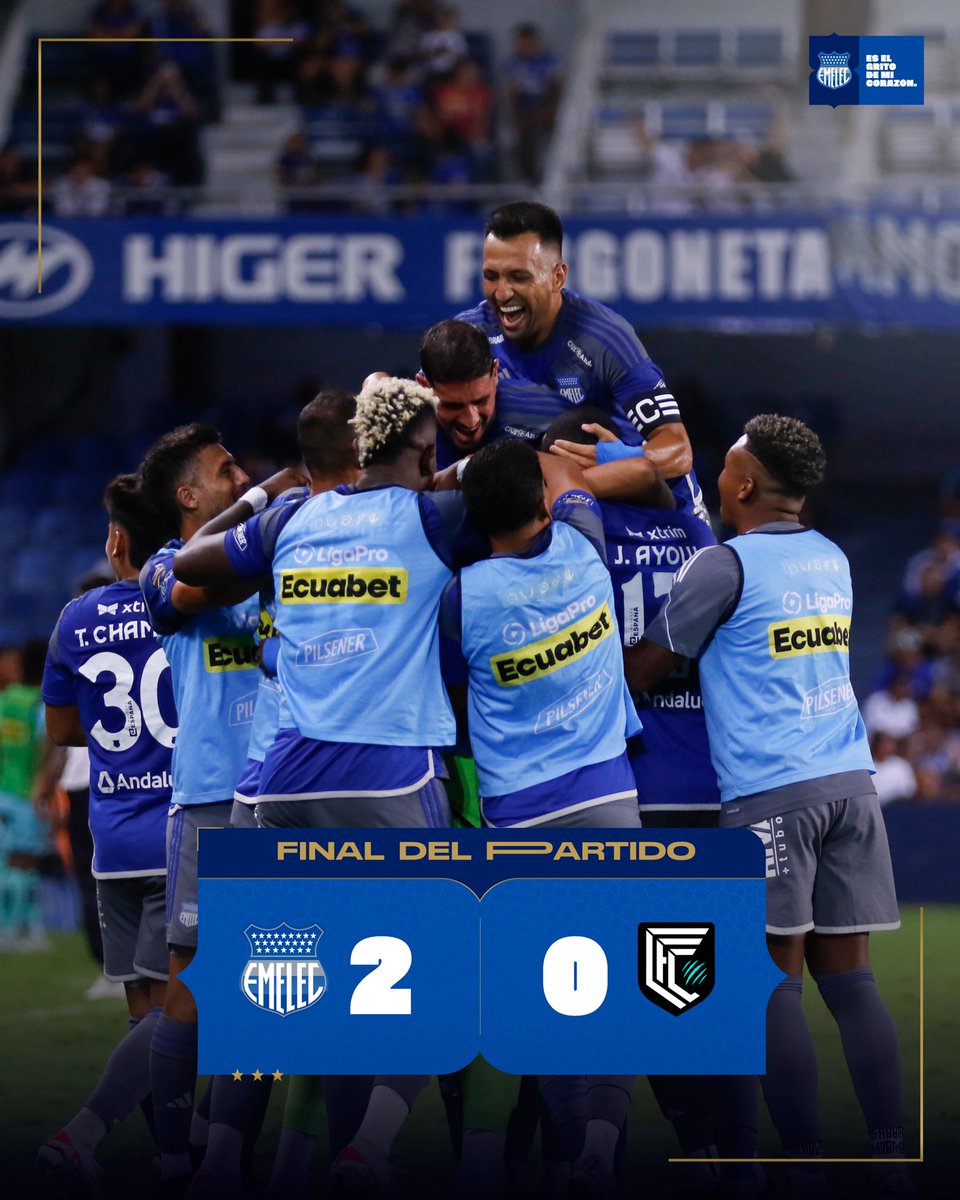 Emelec_PSF's tweet photo. 🤩𝗚𝗔𝗡𝗢𝗢𝗢𝗢𝗢𝗢𝗢𝗢𝗢𝗢𝗢𝗢𝗢𝗢𝗢𝗢𝗢𝗢𝗢𝗢𝗢𝗢𝗢𝗢𝗢𝗢𝗢 𝗘𝗟 #𝗕𝗢𝗠𝗕𝗜𝗟𝗟𝗢 ⚡ 😎

🔝 LOS GOLES FUERON ANOTADOS POR:
⚽Jaime Ayovi
⚽️Bryan Carabali 

#CSE 2 🆚 0 #CumbayáFC

#PorEmelec 🤜🏻🤛🏻⚡ https://t.co/ZQ2NstU9iy