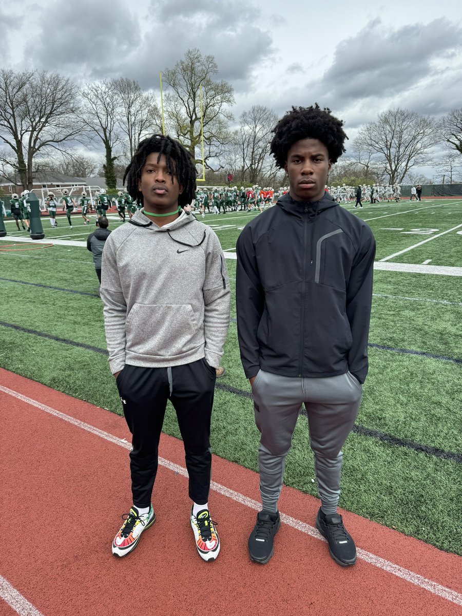 Malachi Timberlake (@coachchiville) on Twitter photo 🚨Class Of 2025🚨
Dajuan Martin <a href="/DajuanMartin0/">Dajuan Martin</a>
6’2 1/2 215lbs ILB/OLB
Julius Townsel <a href="/_juliustownsel_/">ju‼️</a>
5’11 185lb Safety / Nickel
Up at Wagner College <a href="/Wagner_Football/">Wagner College Football</a> Spring Game / Junior Day Today!
Big Senior Year Coming Up For These Two!
#ChasingGreatness 🚨Class Of 2025🚨
Dajuan Martin <a href="/DajuanMartin0/">Dajuan Martin</a>
6’2 1/2 215lbs ILB/OLB
Julius Townsel <a href="/_juliustownsel_/">ju‼️</a>
5’11 185lb Safety / Nickel
Up at Wagner College <a href="/Wagner_Football/">Wagner College Football</a> Spring Game / Junior Day Today!
Big Senior Year Coming Up For These Two!
#ChasingGreatness