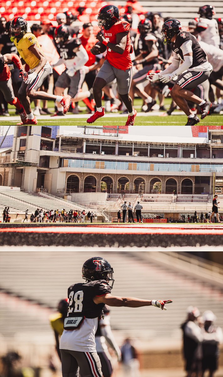 TexasTechFB's tweet photo. Building something special in West Texas. 

#WreckEm https://t.co/vdhT0C2aEL
