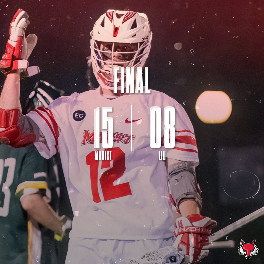 Marist_MensLax's tweet photo. VICTORY!!!

#MARIST #LACROSSE #EC34 https://t.co/3H6PuMkQ2m