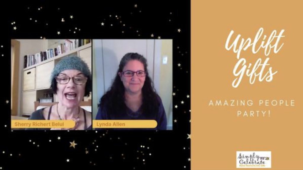 Want to make someone's birthday special? Sherry Richert Belul (@SimplyCelebrate) & Lynda Allen have an 'uplift gift' idea: everyone invited to the party brings someone else for everyone to meet. simplycelebrate.net/2023/11/uplift… #sherryrichertbelul #lyndaallen #mangopublishing