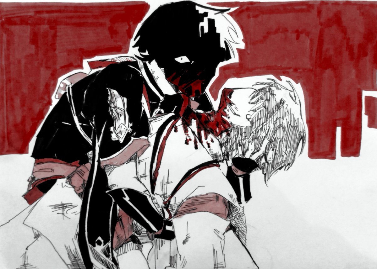 v10ballad's tweet photo. ⚠️🩸cw // blood, cannibalism

ukiran 
 #scarakabu #scaracest https://t.co/t3IuUz3D0R