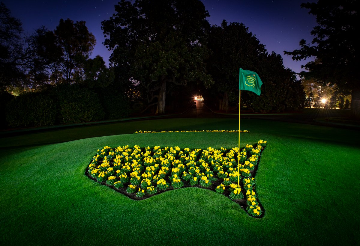 Goodnight from Augusta National. #themasters