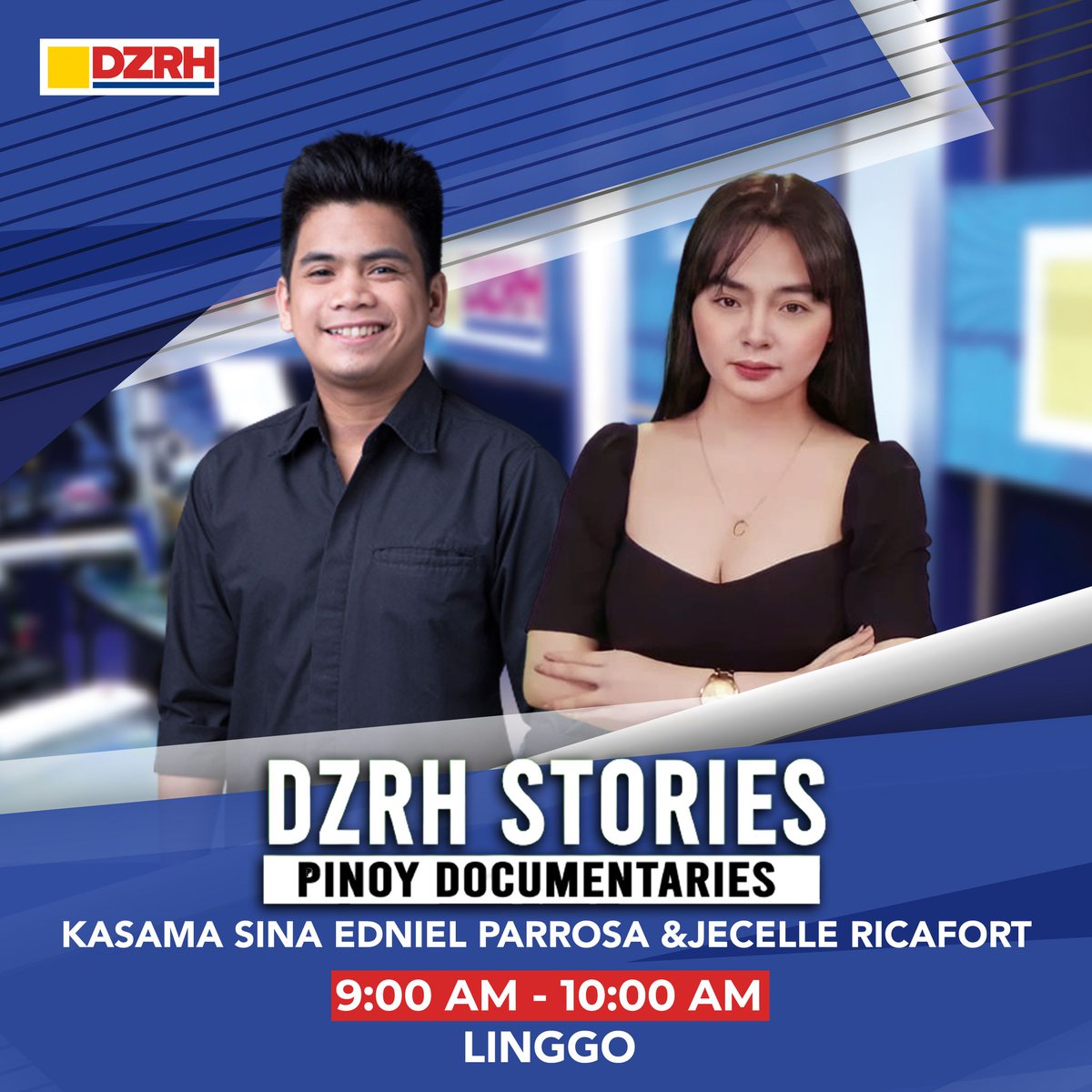 Tunghayan at pakinggan ang mga kwento ni Juan Dela Cruz. Samahan si @ednielparrosa at @JecelleRicafort s a #DZRHStories. Tuloy-tuloy sa pagbabalita, Tuloy-tuloy sa serbisyo, Sama-sama tayo Pilipino! LIVE:fb.watch/rqVsxcKl6U/