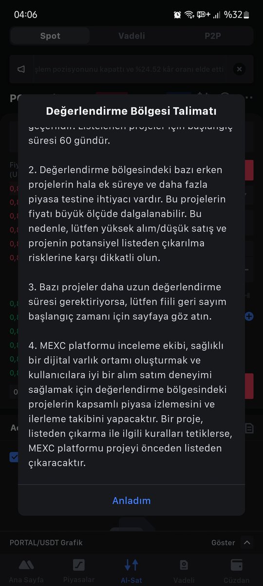 YusufAziziM's tweet photo. @Portalcoin Neden #Mexc borsasından #Portal Değerlendirme sürecine alınır? Yanitlayabilecek bir yetkili varmı? https://t.co/lOxsQ6goVh