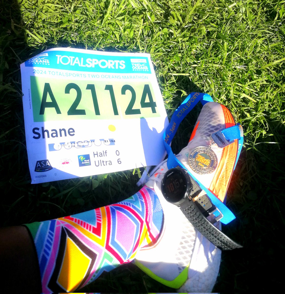 I Decided not to Chase sub 4, I was tired shem... #IPaintedMyRun #RunningWithTumiSole #RunningWithLulubel @we_are_runners @a4arunning <a href="/RunMattersSA/">Running Matters SA</a>
