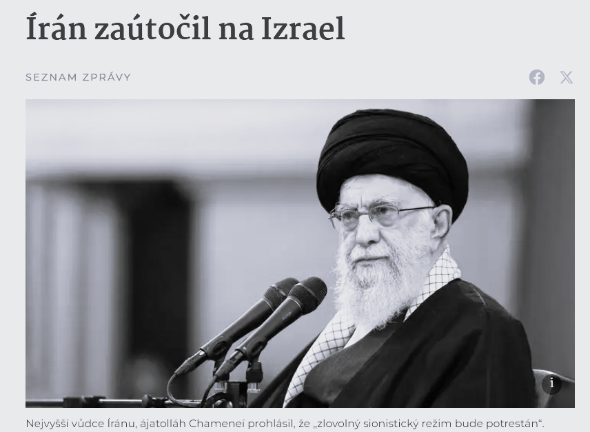 Neklid. A svět v ohrožení. Rusko, Irán: vtělené zlo a drony smrti. Ukrajina, Izrael a třetí válka na spadnutí. Asi   malost, ale já jsem vděčný: za Pavla a Řehku s geny NATO. Za ministryni na obraně, co má "kule". Za Fialu, kterého ctí u spojenců. Za Lipavského, jež neuhne ze