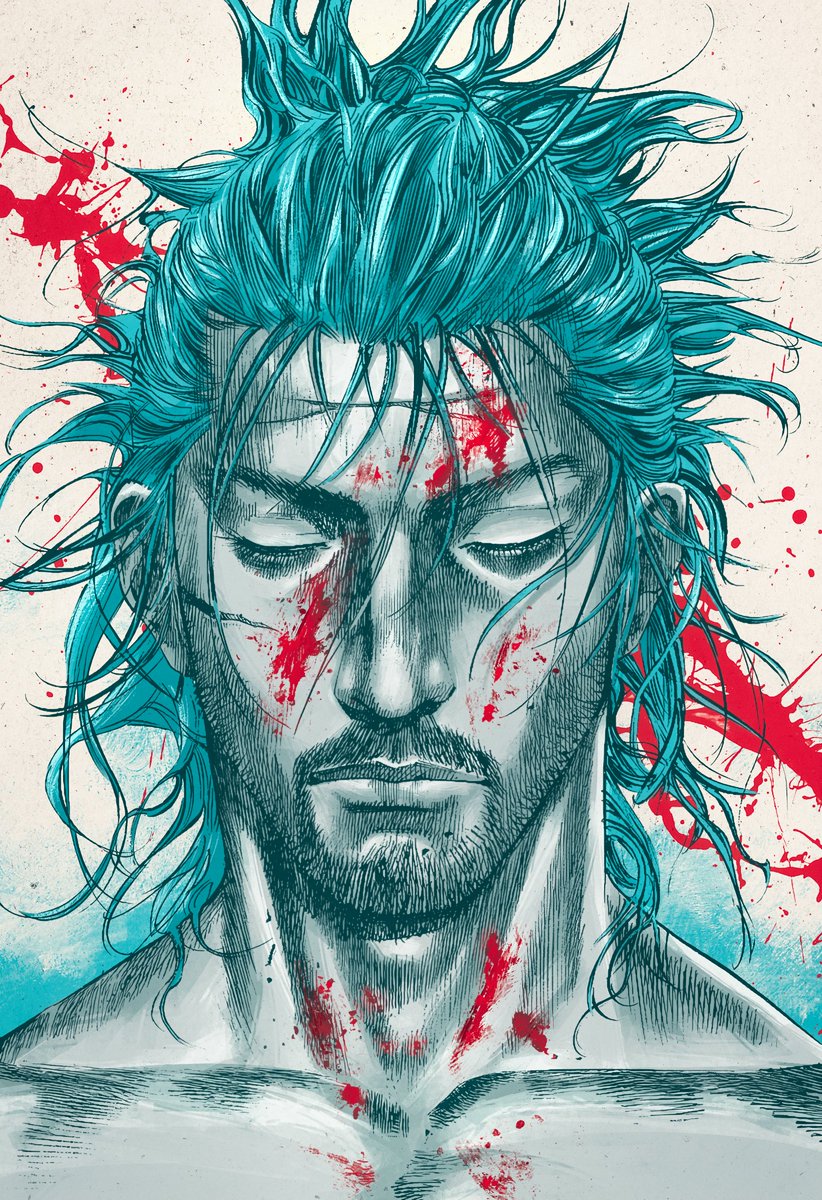 Miyamoto Musashi #MangaColoring #Vagabond